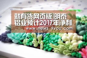 就有货网页版|明泰铝业预计2017年净利润同比增长30%(图2) j9九游会官网